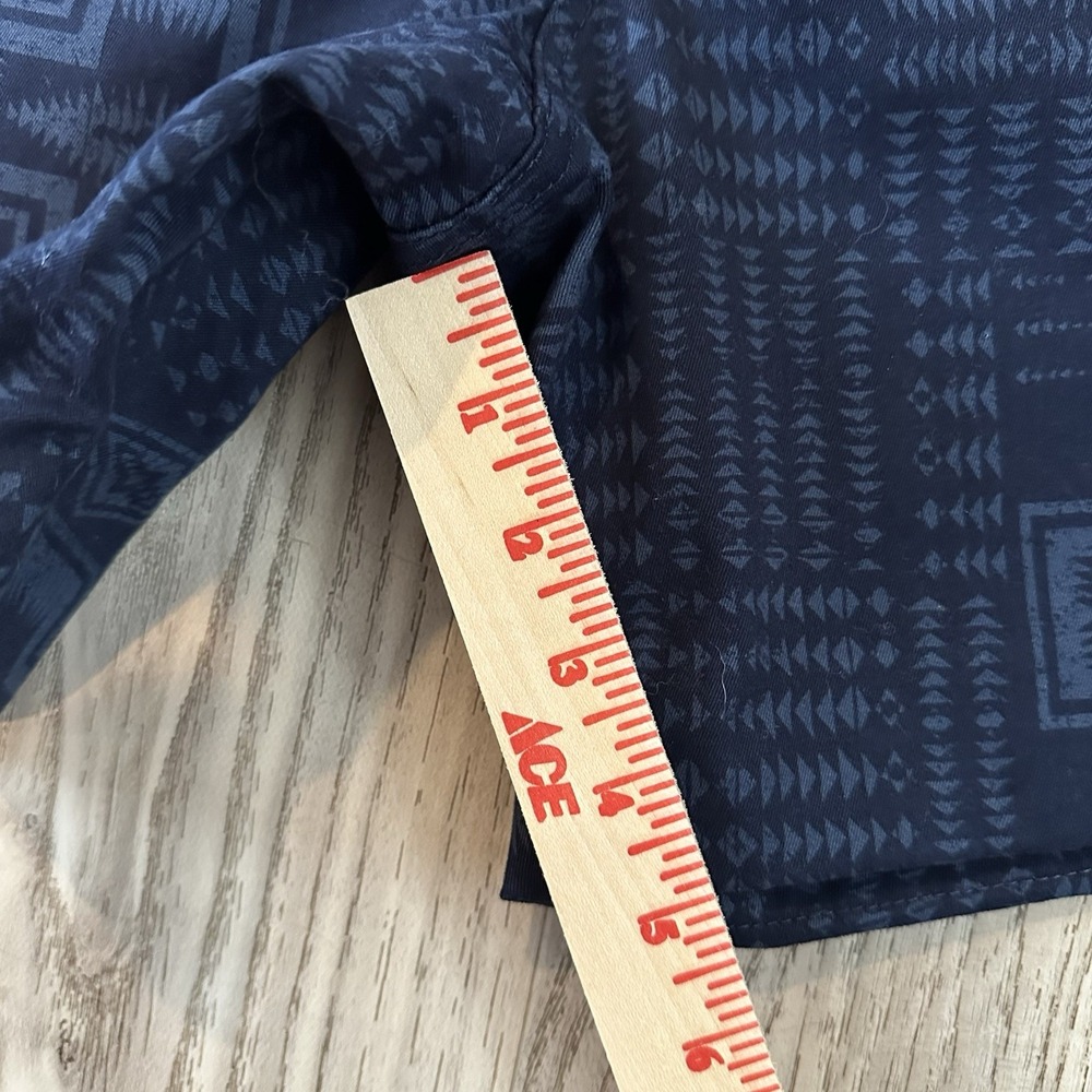 Pendleton Shorts Men Medium Blue Southwestern Nav… - image 8